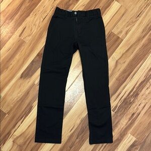 Gap boy 12 Slim Black Straight-Leg Pants